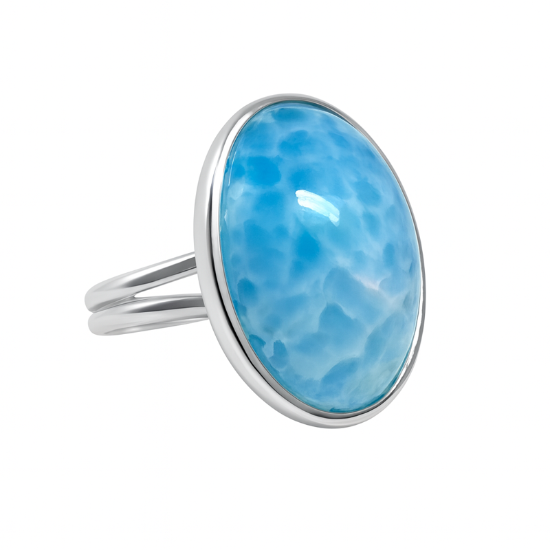 Prsten z bižuterie - stříbrný JBO2002