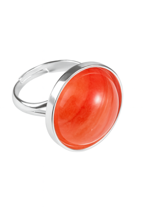 Prsten z bižuterie - stříbrný JBK1603