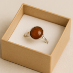 Prsten z bižuterie - stříbrný JBK2001